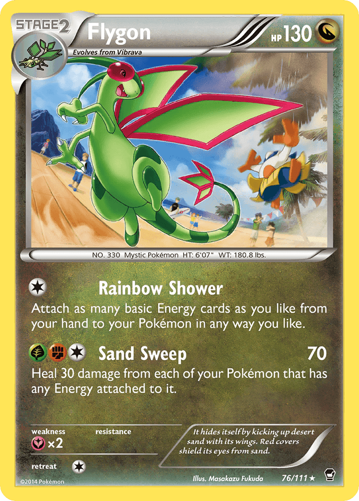 Flygon (76/111) [XY: Furious Fists] (Online Only)