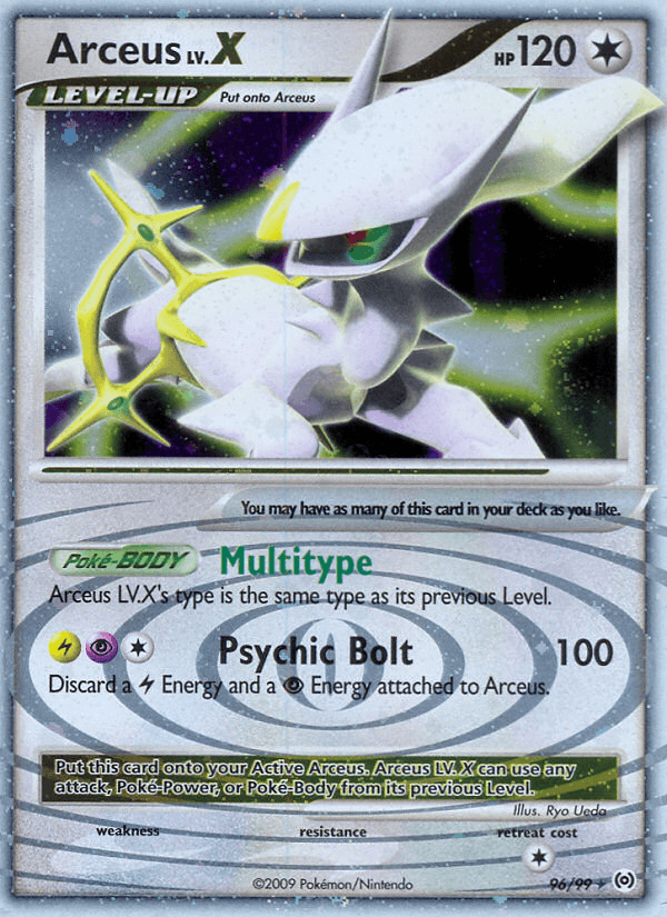 Arceus LV.X (96/99) [Platinum: Arceus] (Online Only)
