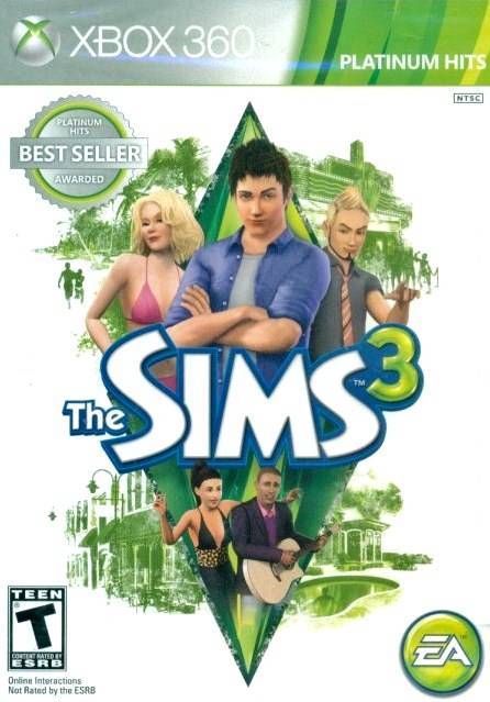 The Sims 3 (Platinum Hits) (Xbox 360) (ONLINE ORDER ONLY)