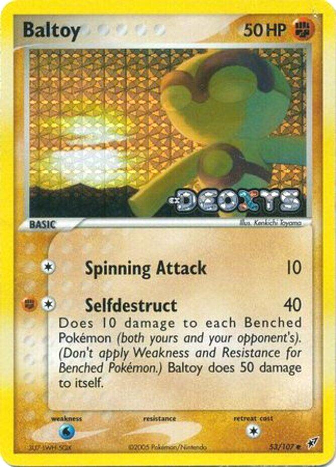 Baltoy (53/107) (Stamped) [EX: Deoxys] (Online Only)
