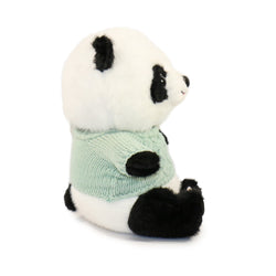 10-Inch Black and White Muffin Panda with Sweater (ONLINE ORDER ONLY)