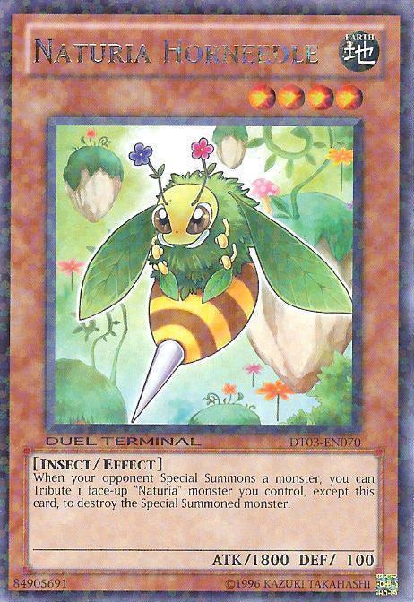 Naturia Horneedle [DT03-EN070] Rare (ONLINE ORDER ONLY)
