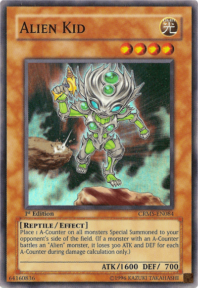 Alien Kid [CRMS-EN084] Super Rare (ONLINE ORDER ONLY)