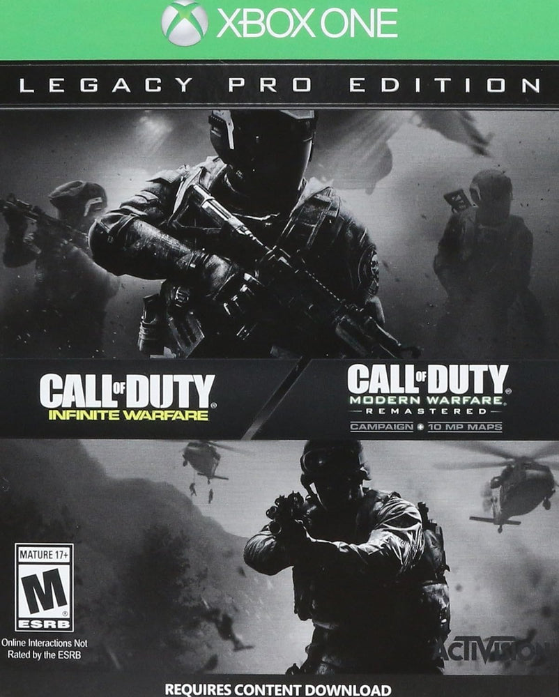 Call of Duty: Infinite Warfare/Call of Duty Modern Warfare Remastered Legacy Pro Edition (Xbox One) (Online Order Only)