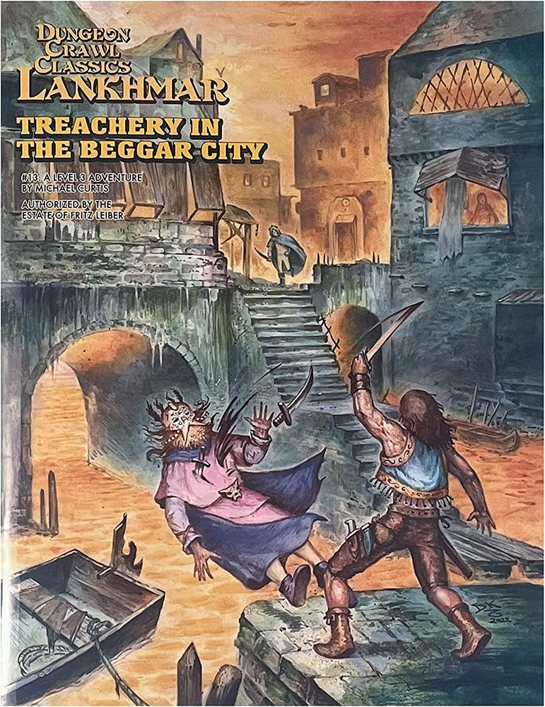 Dungeon Crawl Classics: Lankhmar #13 Treachery in the Beggar City (ONLINE ORDER ONLY)