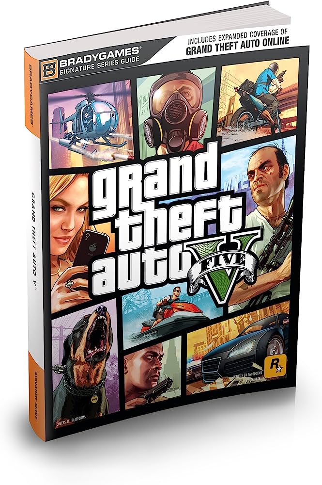 Grand Theft Auto V Strategy Guide (Books) (ONLINE ORDER ONLY)
