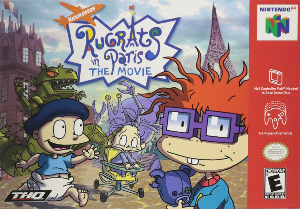 Rugrats In Paris: The Movie (Nintendo 64) (Online Order Only)