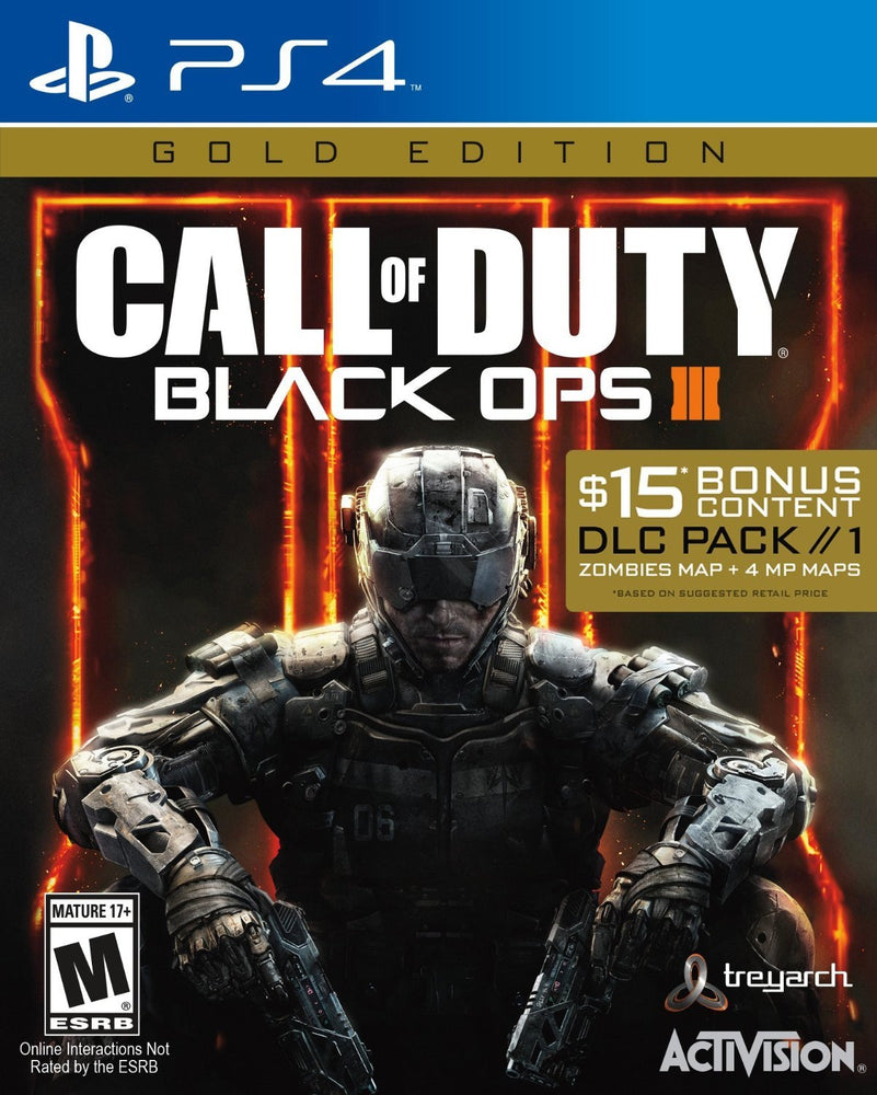Call of Duty: Black Ops III (Gold Edition) (PlayStation 4) (Online Order Only)