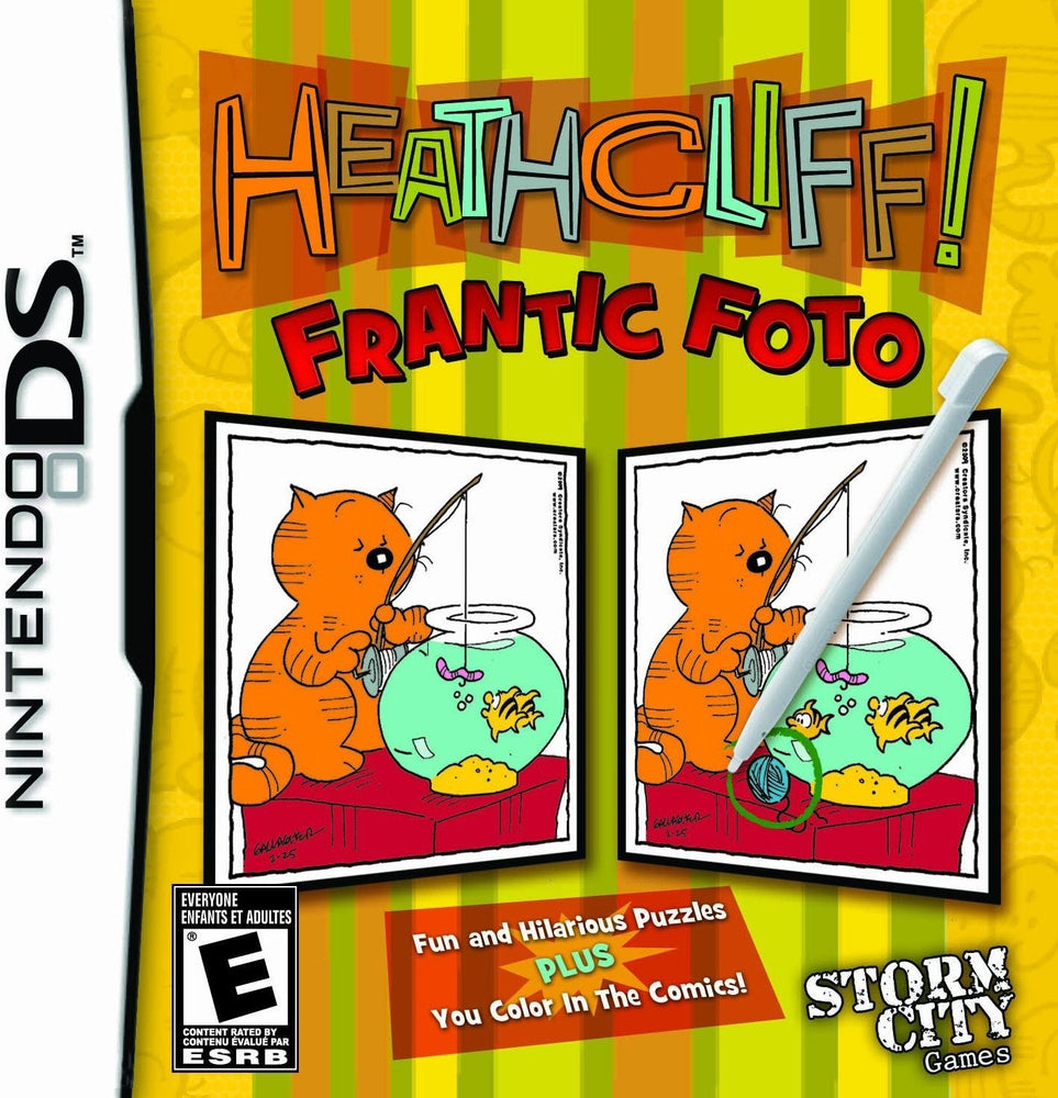 Heathcliff! Frantic Foto (Nintendo DS) (ONLINE ORDER ONLY)
