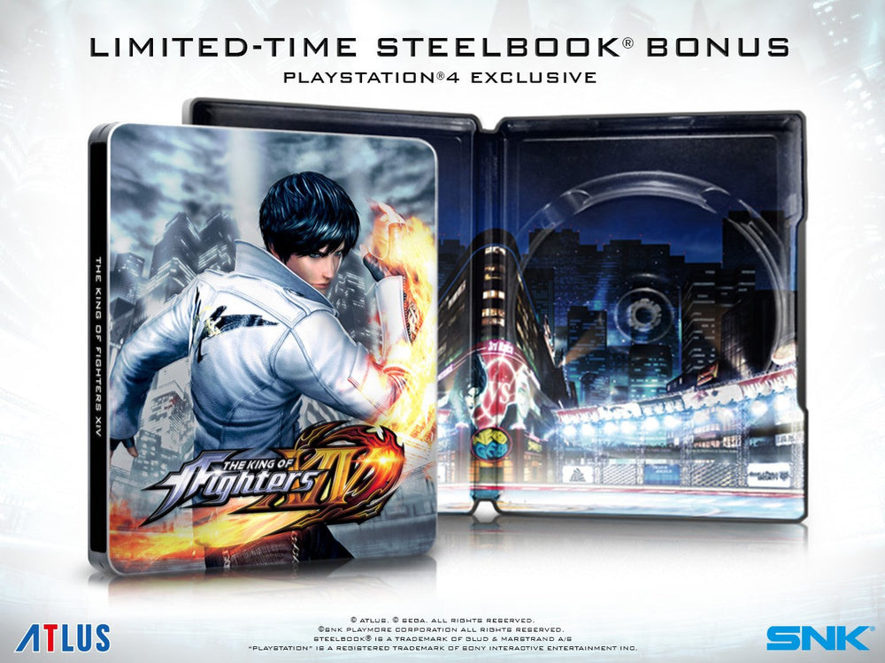 The King of Fighters XIV Steelbook Launch Edition (PlayStation 4) (Online Order Only)