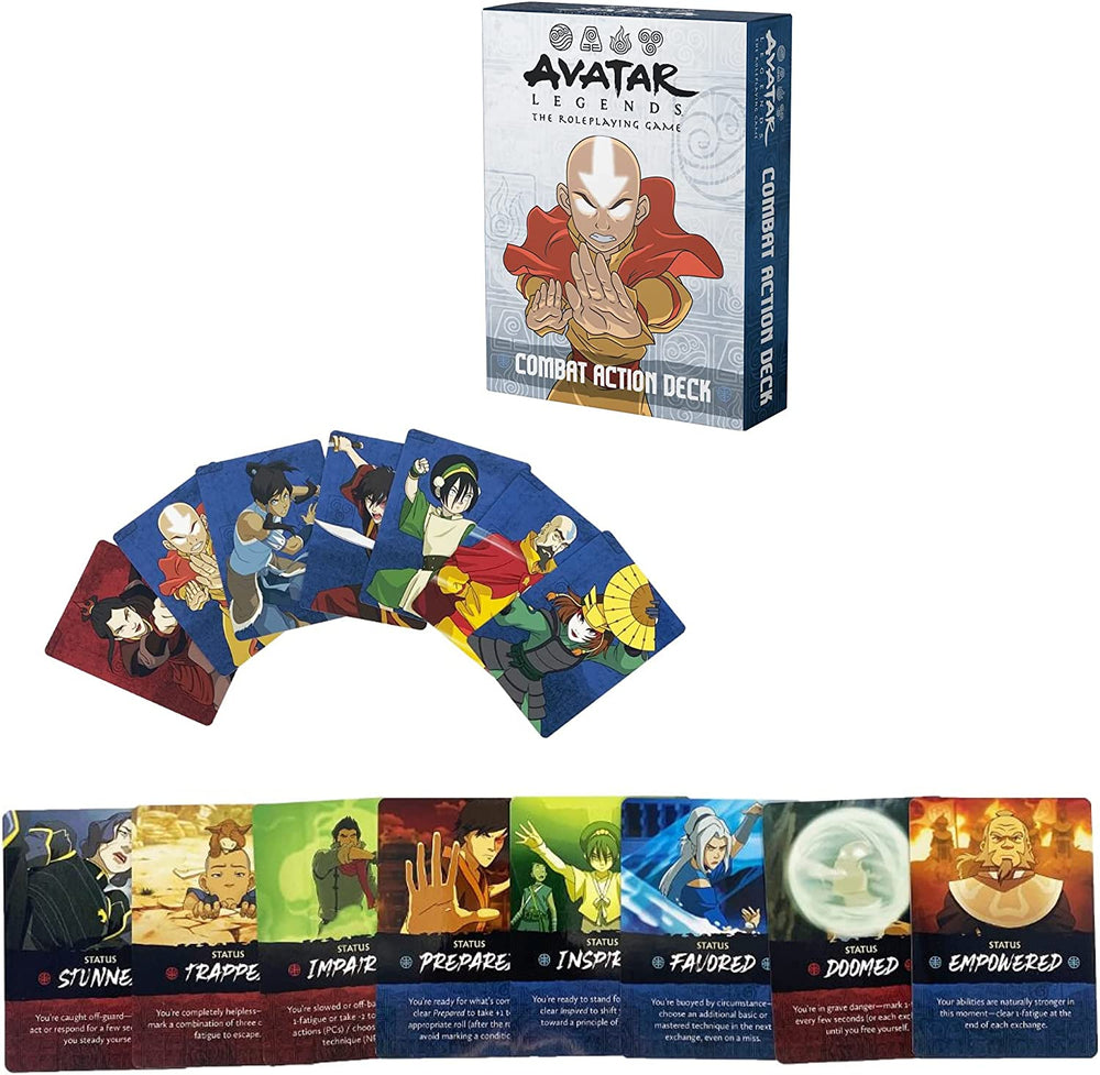 Avatar Legends: The Roleplaying Game Combat Action Deck (ONLINE ORDER ONLY)