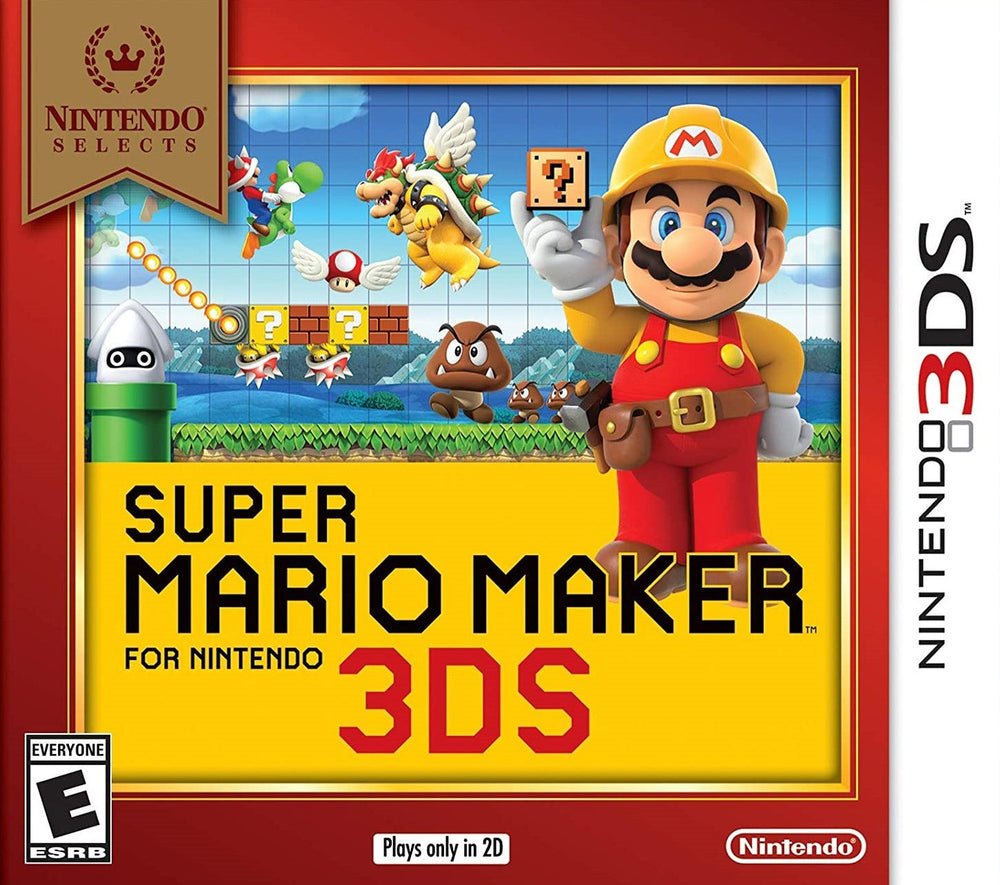 Super Mario Maker 3DS (Nintendo Selects) (Nintendo 3DS) (ONLINE ORDER ONLY)