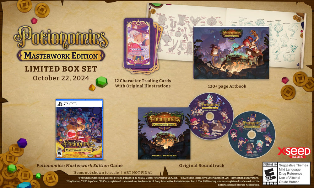 Potionomics: Masterwork Editon - Limited Box Set (PlayStation 5) (ONLINE ORDER ONLY)