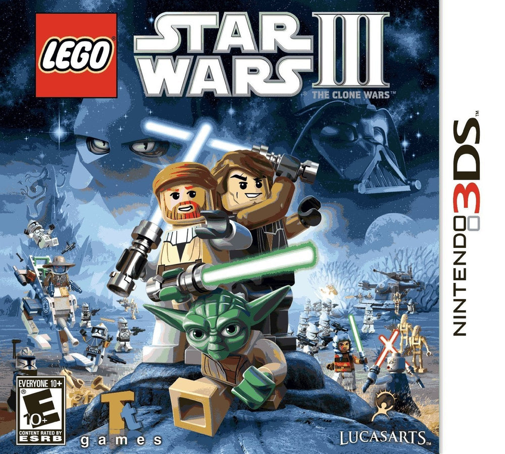 Lego Star Wars III The Clone Wars Bundle [Game + Strategy Guide] (Nintendo 3DS) (ONLINE ORDER ONLY)