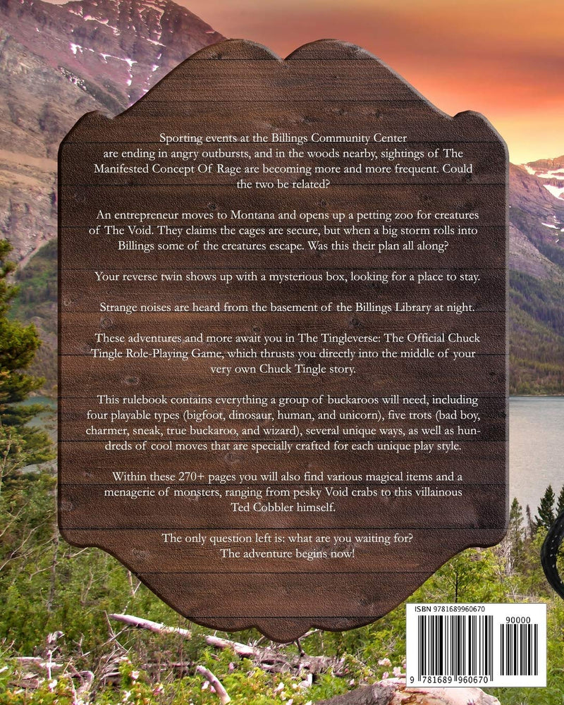 The Tingleverse: The Official Chuck Tingle Role-Playing Game (ONLINE ORDER ONLY)