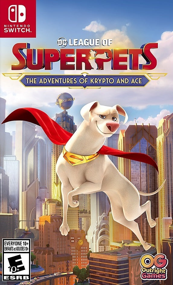 DC League of Super-Pets: The Adventures of Krypto and Ace (Nintendo Switch) (ONLINE ORDER ONLY)