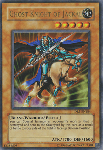 Ghost Knight of Jackal [DR2-EN184] Ultra Rare (ONLINE ORDER ONLY)