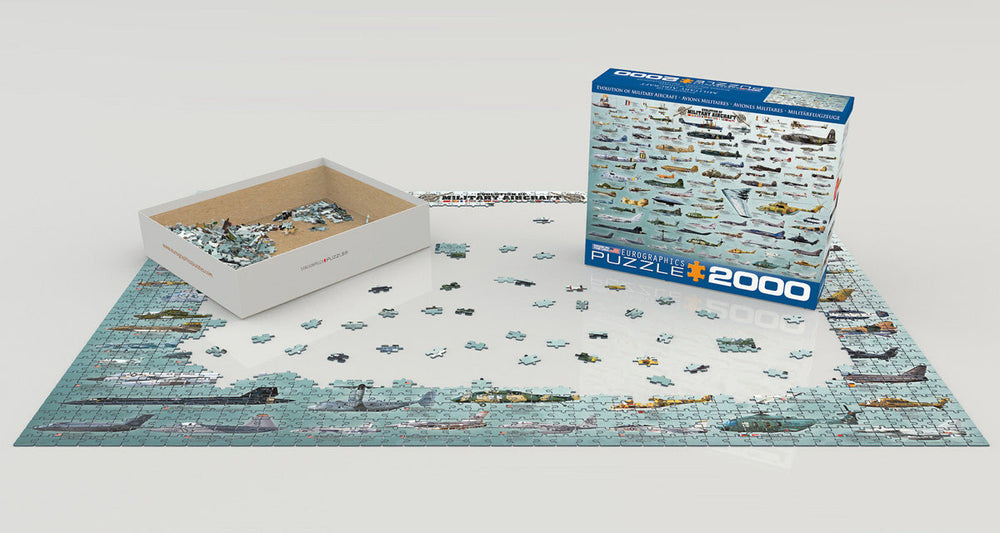 Puzzle: The BIG Puzzle Collection - Evolution of Military Aircraft