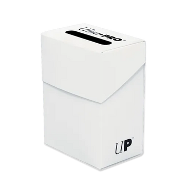 Ultra Pro Poly Deck Box- White - Anime Imports LLC