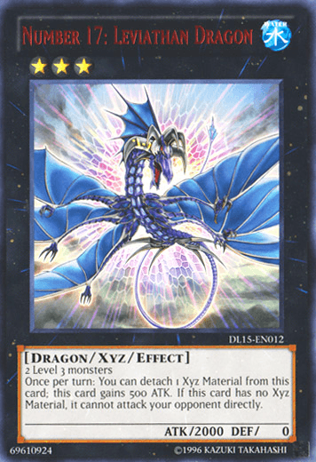 Number 17: Leviathan Dragon (Red) [DL15-EN012] Rare (ONLINE ORDER ONLY)