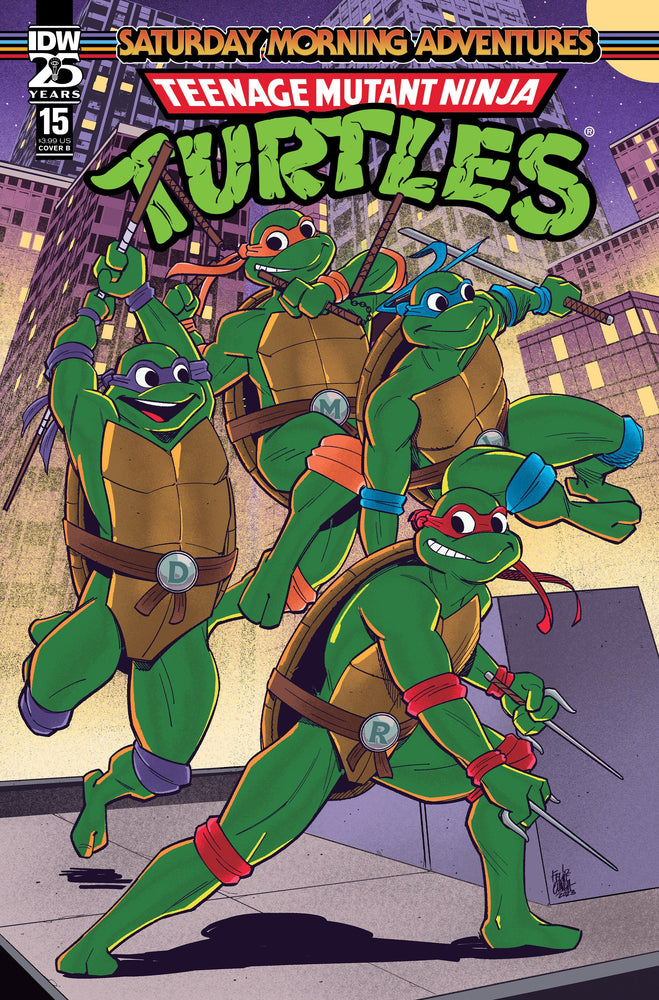Teenage Mutant Ninja Turtles: Saturday Morning Adventures #15 Variant B (Cunha) (ONLINE ORDER ONLY)