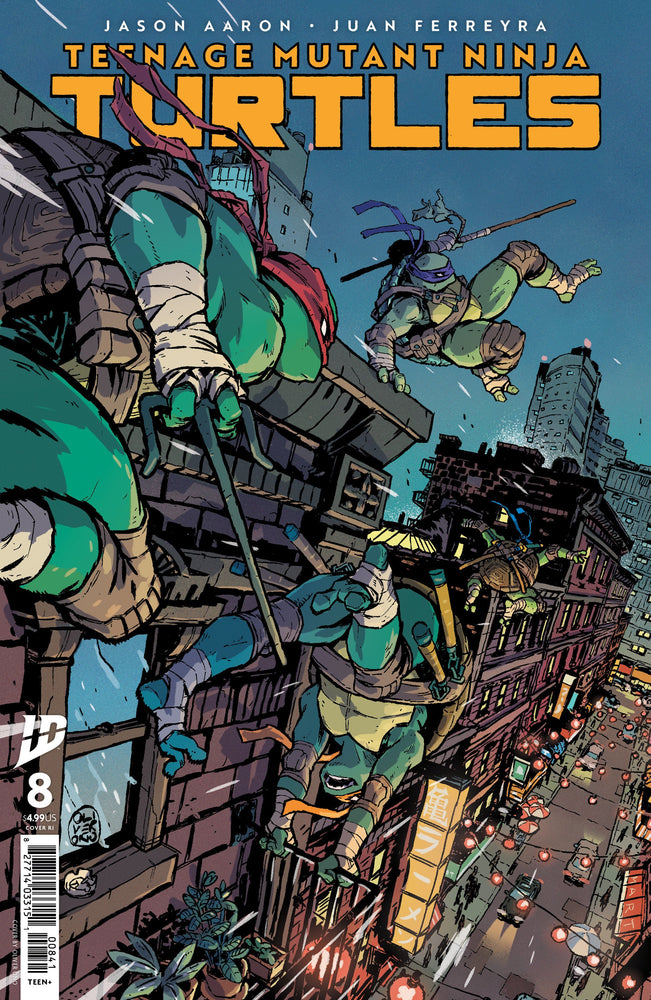 Teenage Mutant Ninja Turtles #8 Variant Ri (10) (Ono) (Online Order Only)