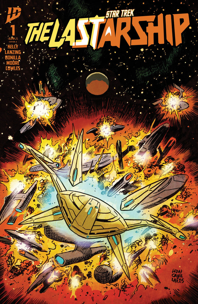 Star Trek: The Last Starship #1 Cover A (Francavilla) (ONLINE ORDER ONLY)