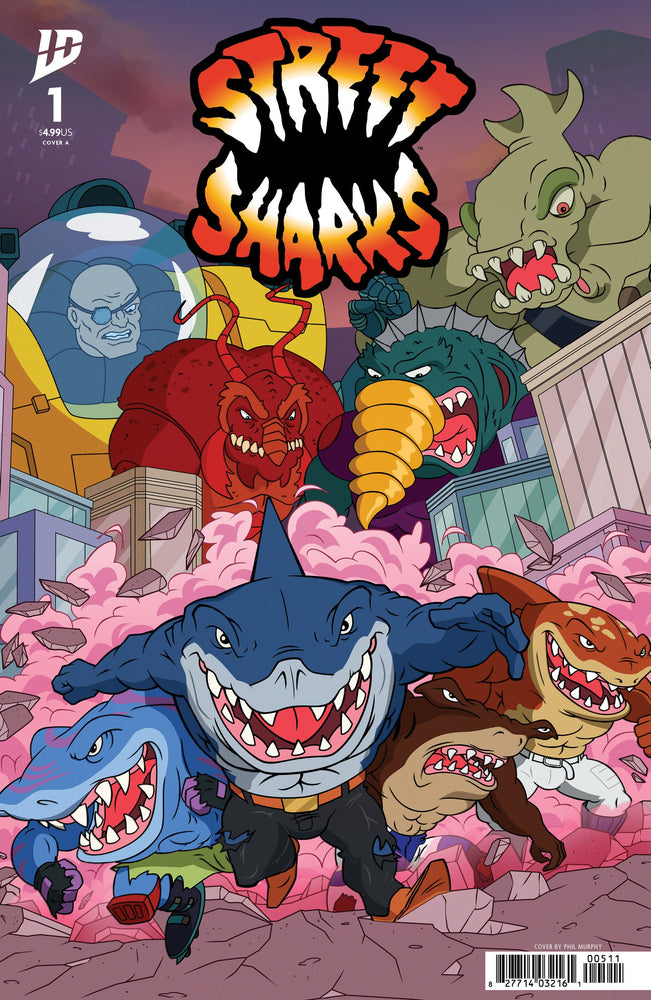 Street Sharks #1 Cover A (Murphy) (ONLINE ORDER ONLY)