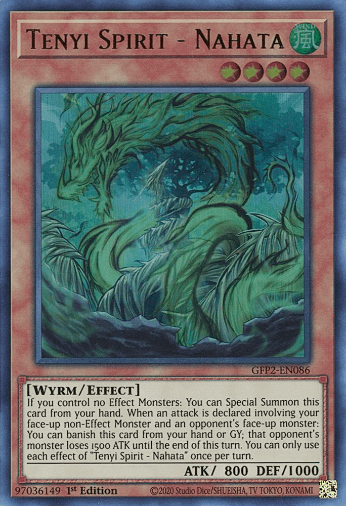 Tenyi Spirit - Nahata [GFP2-EN086] Ultra Rare (ONLINE ORDER ONLY)