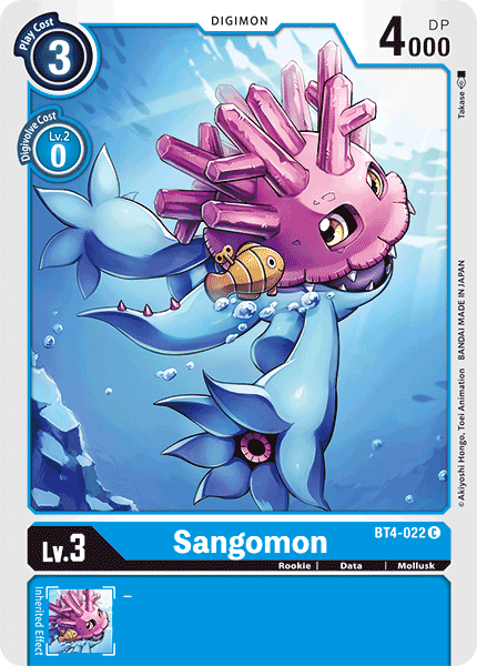 Sangomon [BT4-022] [Great Legend] (ONLINE ORDER ONLY)