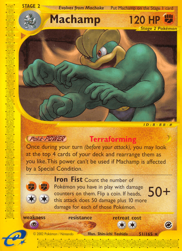 Machamp (51/165) [Expedition: Base Set] (Online Only)