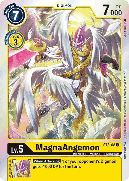 MagnaAngemon [ST3-08] (Alternate Art) [Starter Deck: Heaven's Yellow Promos] (ONLINE ORDER ONLY)