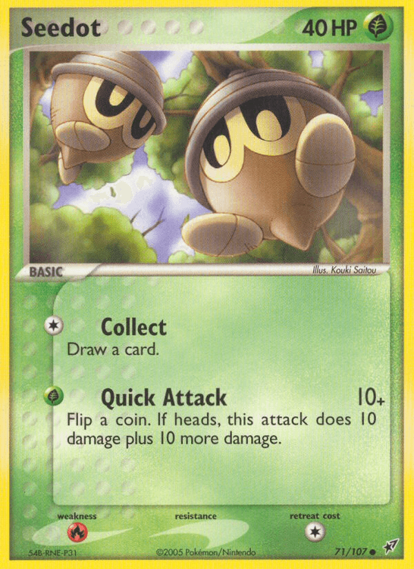 Seedot (71/107) [EX: Deoxys] (Online Only)