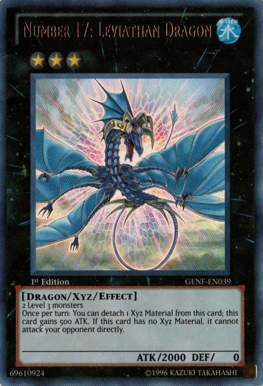 Number 17: Leviathan Dragon [GENF-EN039] Ultra Rare (ONLINE ORDER ONLY)