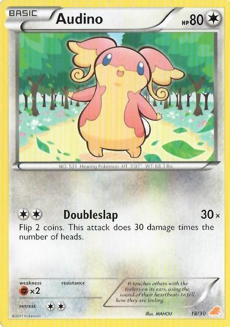 Audino (18/30) [Black & White: Trainer Kit - Excadrill] (Online Only)
