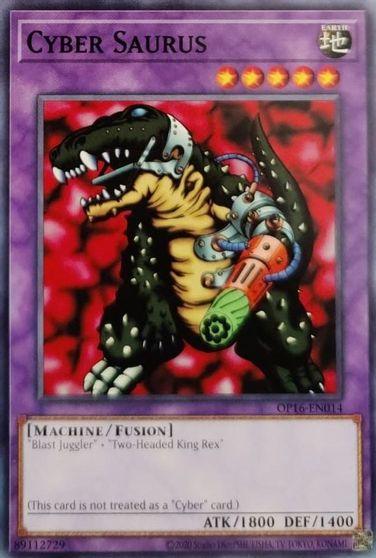 Cyber Saurus [OP16-EN014] Common (ONLINE ORDER ONLY)