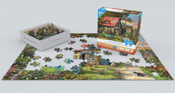 Puzzle: Family Oversize Puzzles - The Country Shed by Dominic Davison