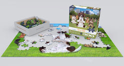 Puzzle: Yoga Dogs & Cats Collection - Yoga Park