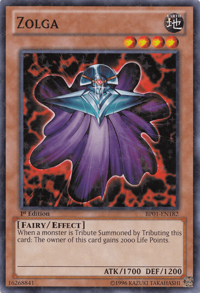 Zolga [BP01-EN182] Starfoil Rare (ONLINE ORDER ONLY)