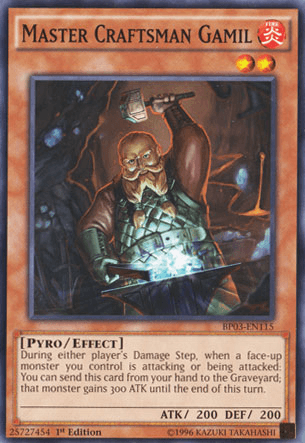 Master Craftsman Gamil [BP03-EN115] Common (ONLINE ORDER ONLY)