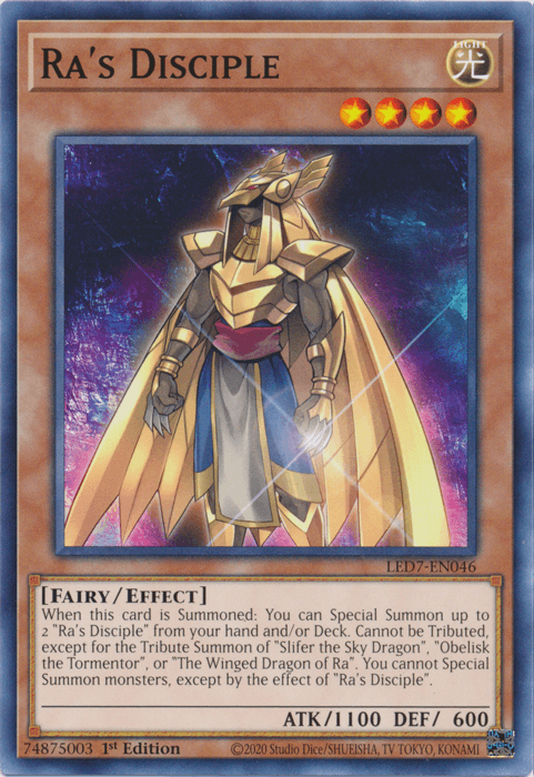 Ra's Disciple [LED7-EN046] Common (ONLINE ORDER ONLY)