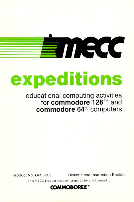 Expeditions (Commodore 64) (ONLINE ORDER ONLY)