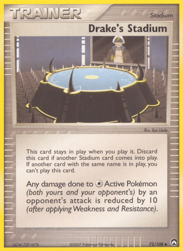 Drake's Stadium (72/108) [EX: Power Keepers] (Online Only)