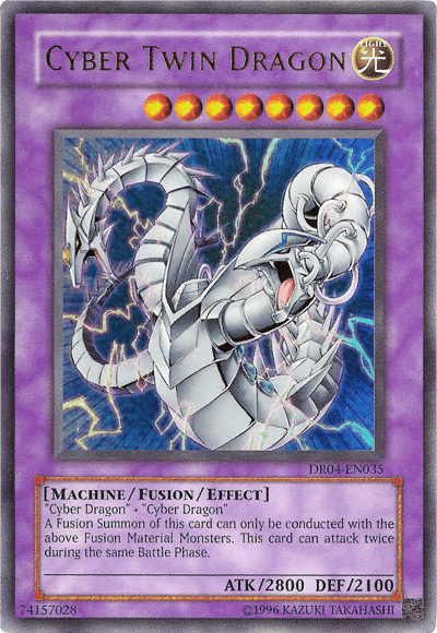 Cyber Twin Dragon [DR04-EN035] Ultra Rare (ONLINE ORDER ONLY)