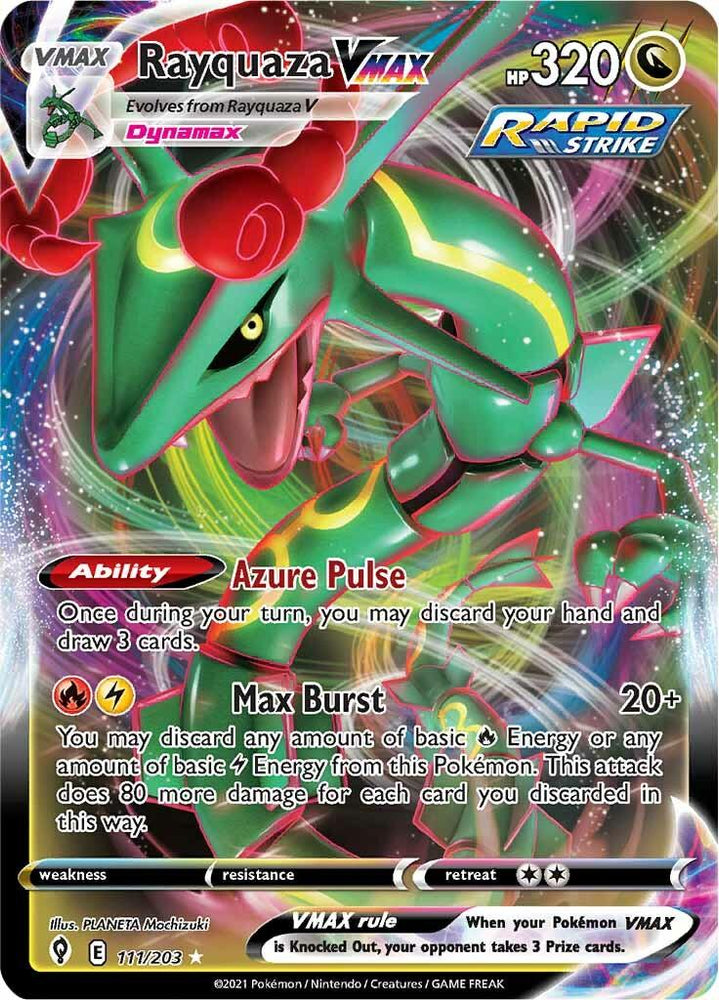 Rayquaza VMAX (111/203) [Sword & Shield: Evolving Skies] (Online Only)