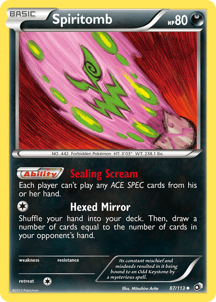 Spiritomb (87/113) [Black & White: Legendary Treasures] (Online Only)