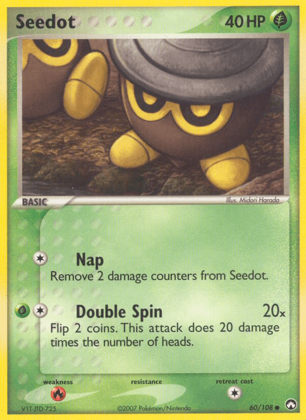 Seedot (60/108) [EX: Power Keepers] (Online Only)