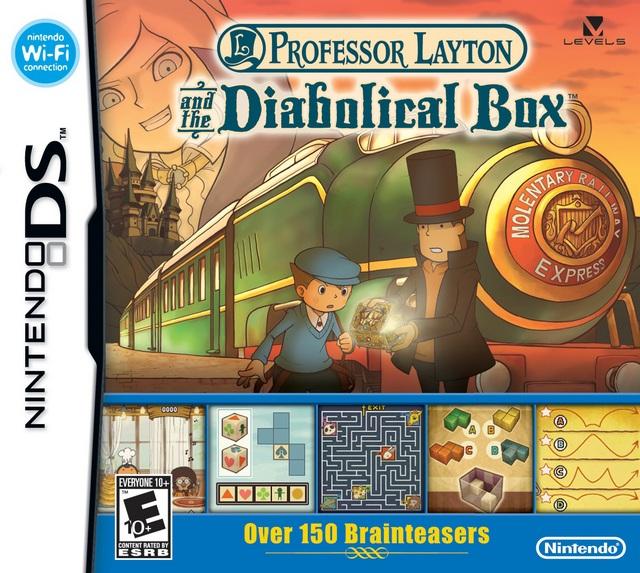 Professor Layton and The Diabolical Box (Nintendo DS) (ONLINE ORDER ONLY)