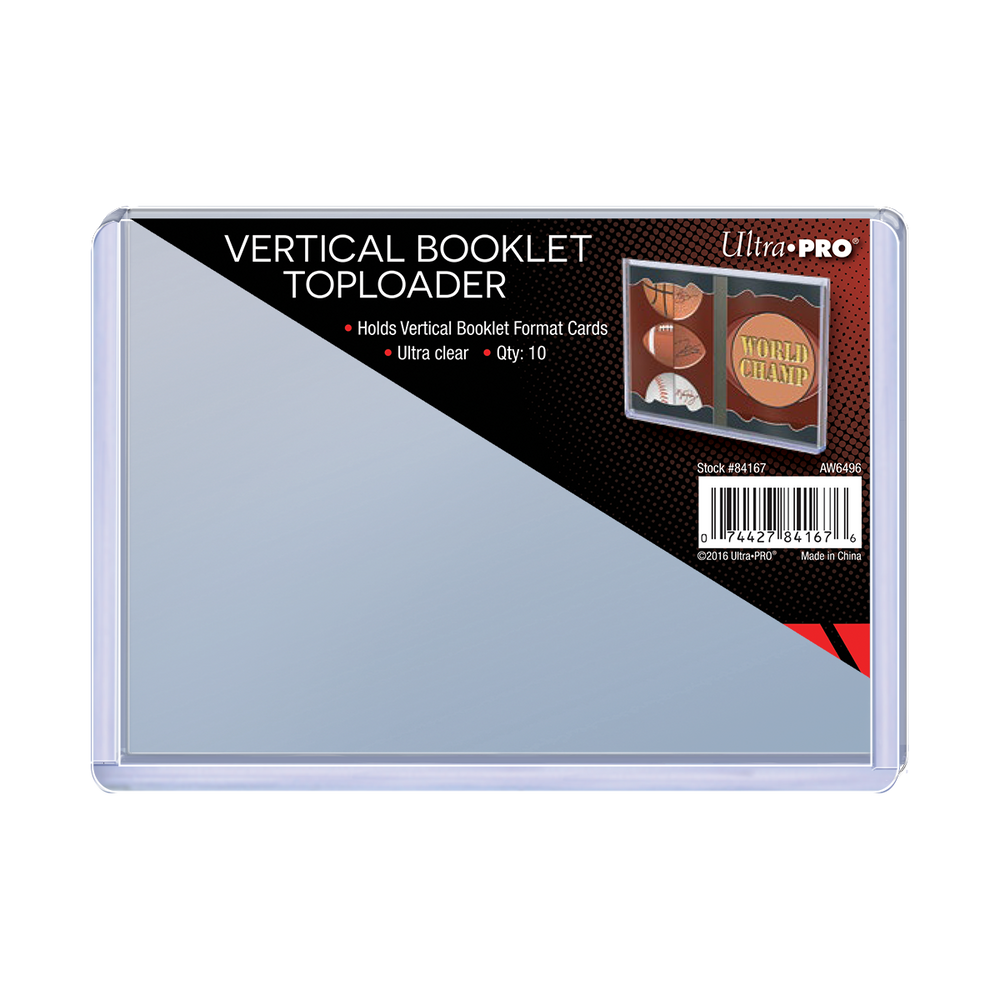 Vertical Booklet Card TOPLOADER® Sleeves (10ct)