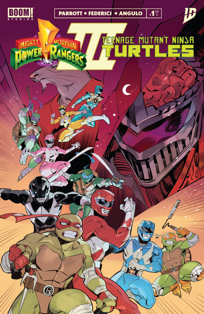 Mighty Morphin Power Rangers/ Teenage Mutant Ninja Turtles III #1 Zb 2nd Print (Dressed, Nishijima) (ONLINE ORDER ONLY)